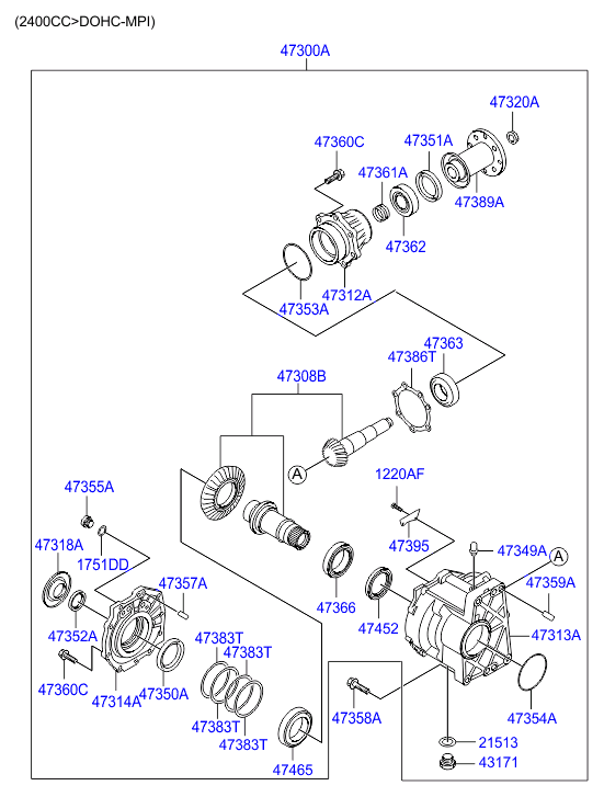 DRIVE SHAFT - FRONT