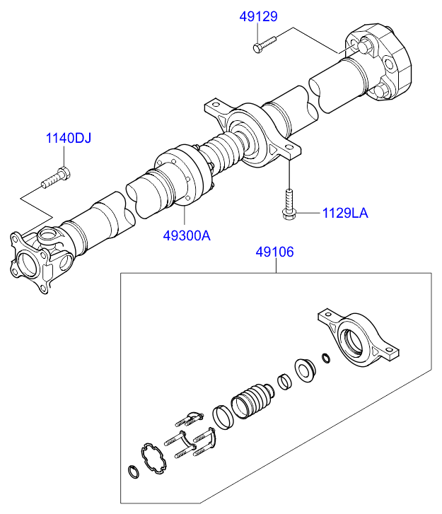 DRIVE SHAFT - FRONT