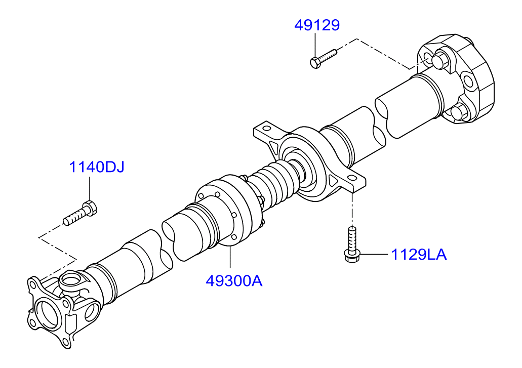 DRIVE SHAFT - FRONT