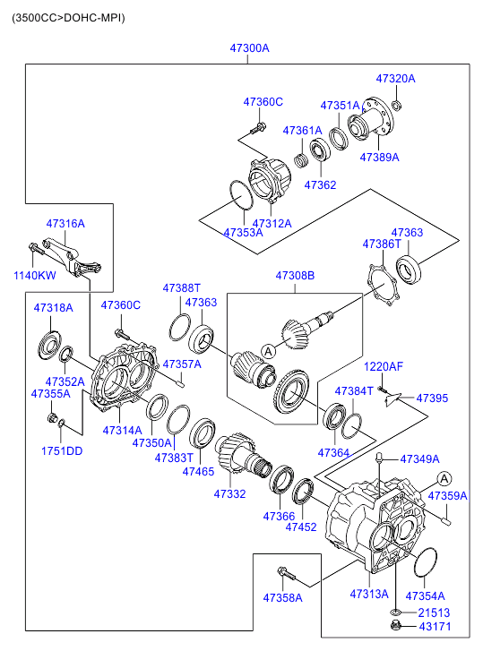 DRIVE SHAFT - FRONT