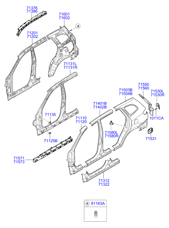 PANEL - REAR DOOR