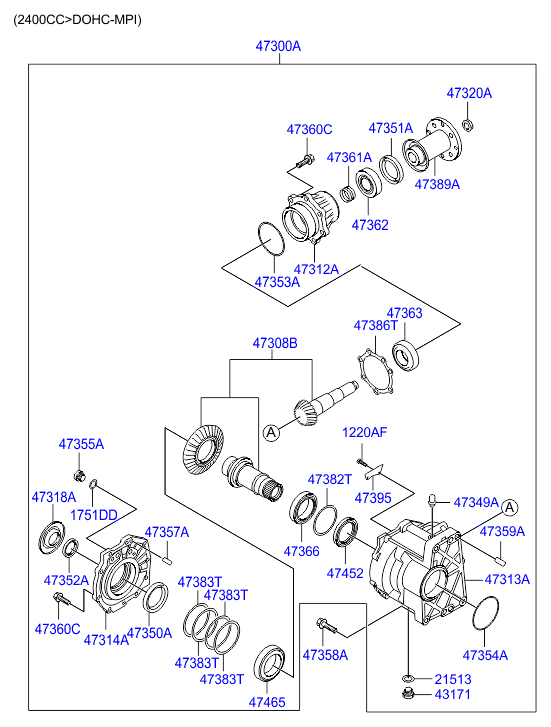 DRIVE SHAFT - FRONT