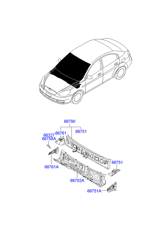 PANEL - REAR DOOR