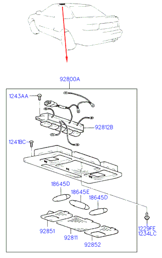 A/C SYSTEM - EVAPORATOR (-92MY)