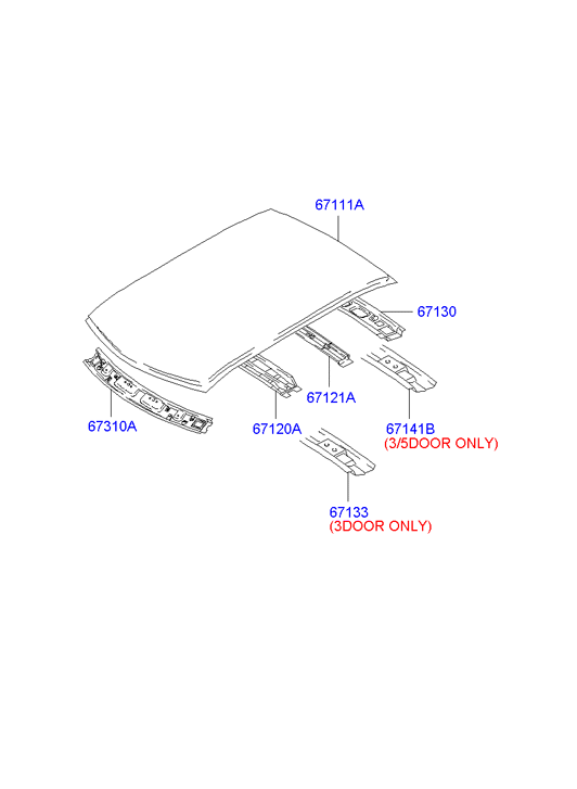 PANEL - REAR DOOR