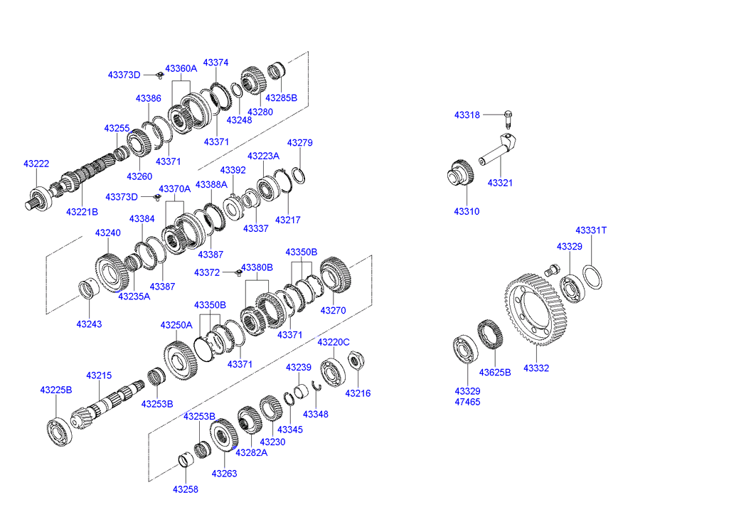 DRIVE SHAFT (2WD)