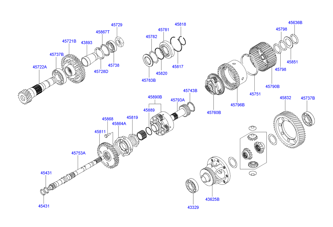 DRIVE SHAFT (2WD)