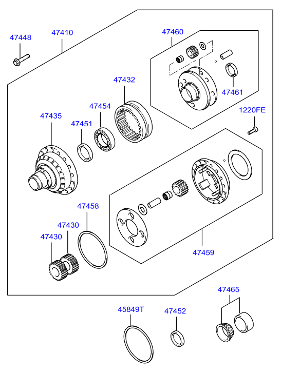 DRIVE SHAFT (2WD)