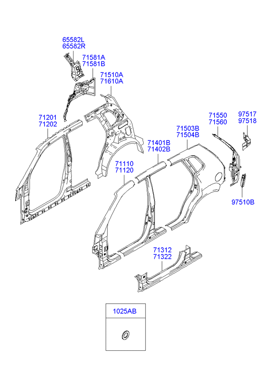 PANEL - REAR DOOR