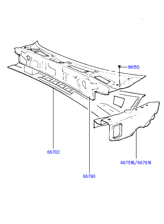 PANEL - REAR DOOR