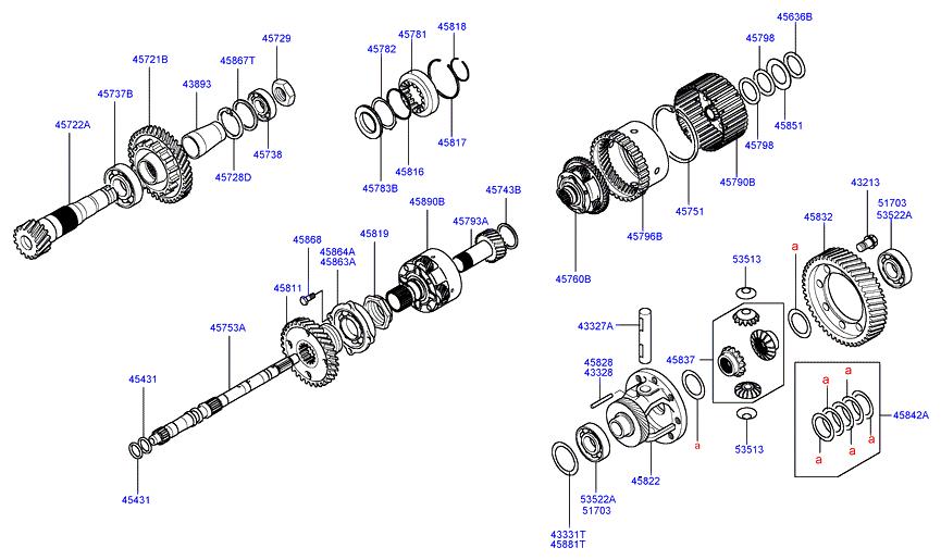 DRIVE SHAFT (I4)