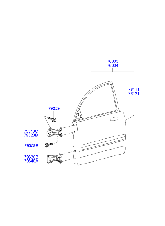 PANEL - REAR DOOR