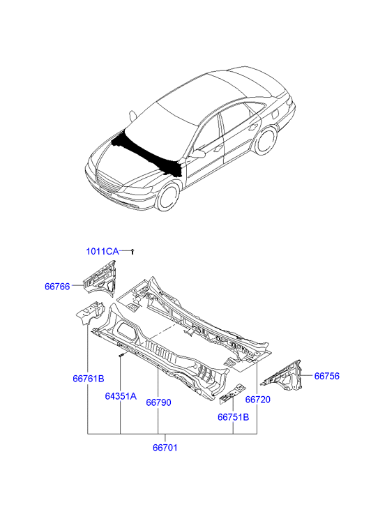 PANEL - REAR DOOR