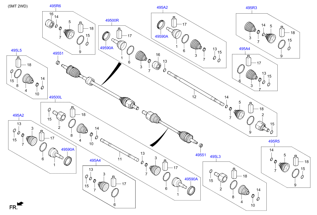 DRIVE SHAFT (FRONT)