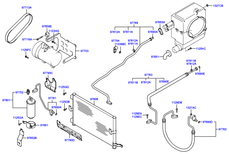 A/C EVAPORATOR