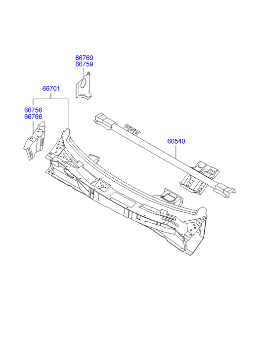 PANEL - REAR DOOR