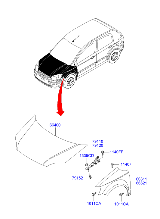 PANEL - REAR DOOR