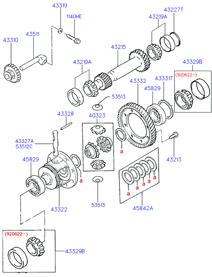 DRIVE SHAFT (-93MY)