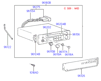 A/C SYSTEM - EVAPORATOR (-92MY)