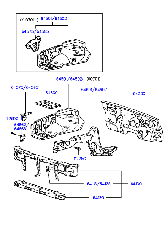 PANEL - REAR DOOR