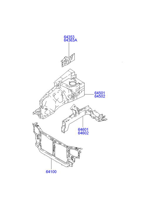 PANEL - REAR DOOR