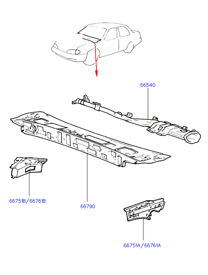 PANEL - REAR DOOR