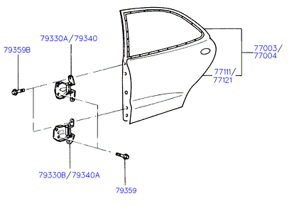 PANEL - REAR DOOR