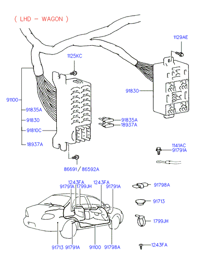 A/C SYSTEM - EVAPORATOR (HCC)