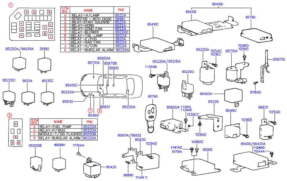 A/C SYSTEM - EVAPORATOR (HCC)