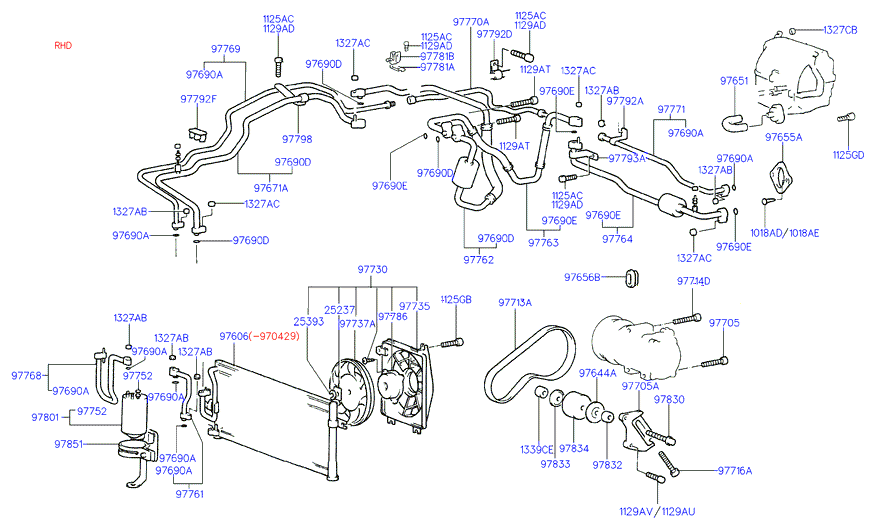 A/C SYSTEM - EVAPORATOR (HCC)