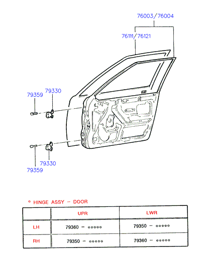 PANEL - REAR DOOR