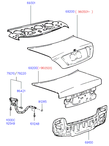 PANEL - REAR DOOR