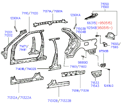 PANEL - REAR DOOR