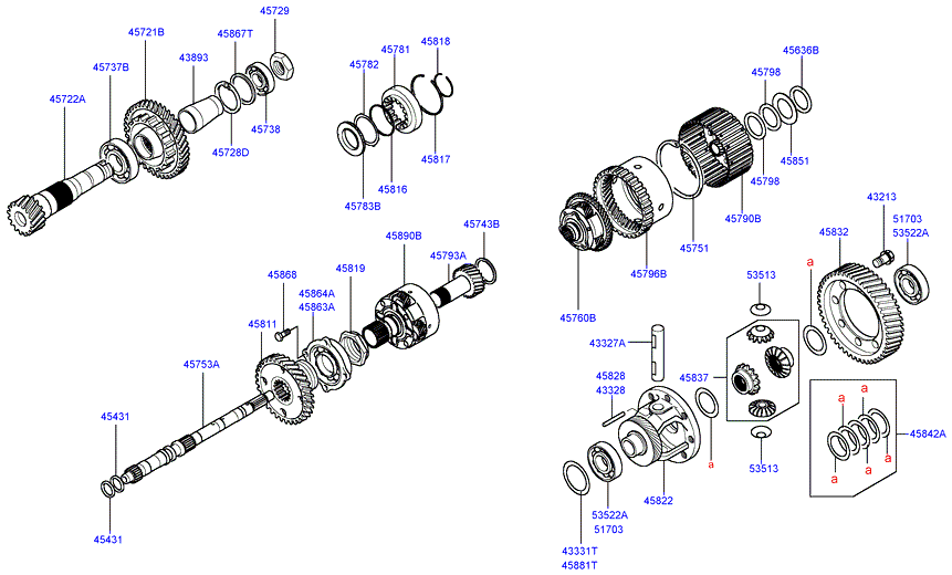 DRIVE SHAFT (I4)