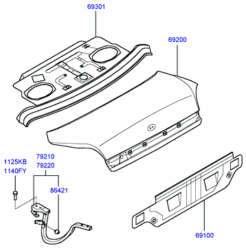 PANEL - REAR DOOR