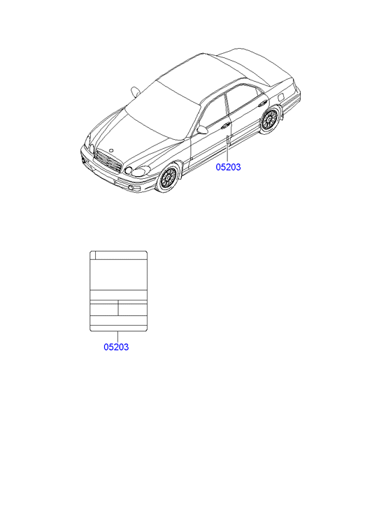 PANEL - REAR DOOR