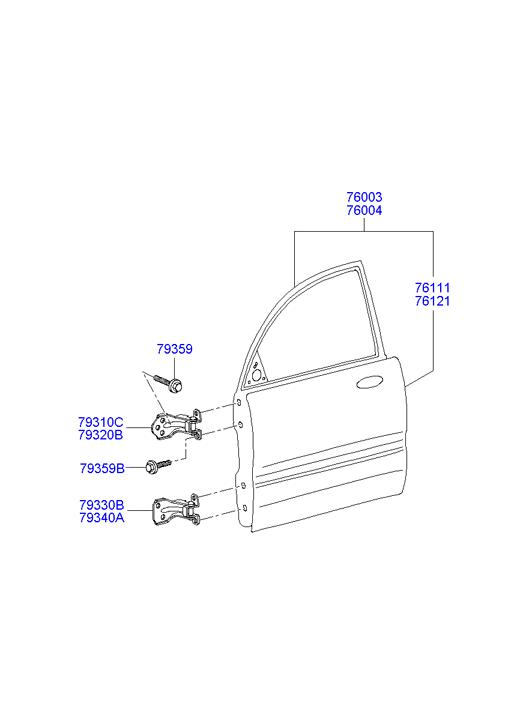 PANEL - REAR DOOR