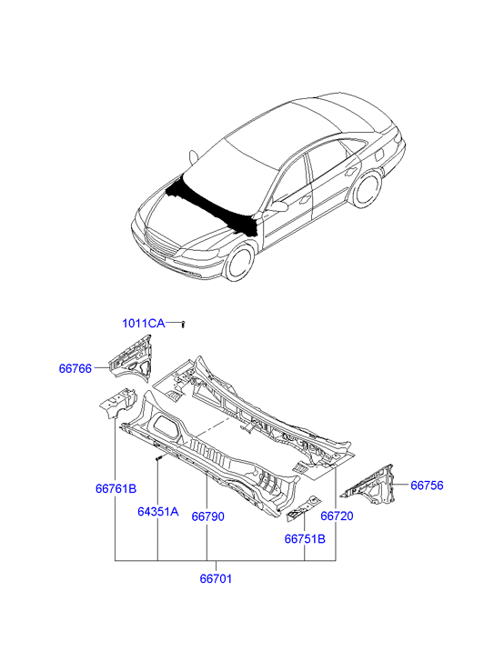 PANEL - REAR DOOR