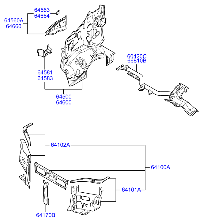 PANEL - REAR DOOR