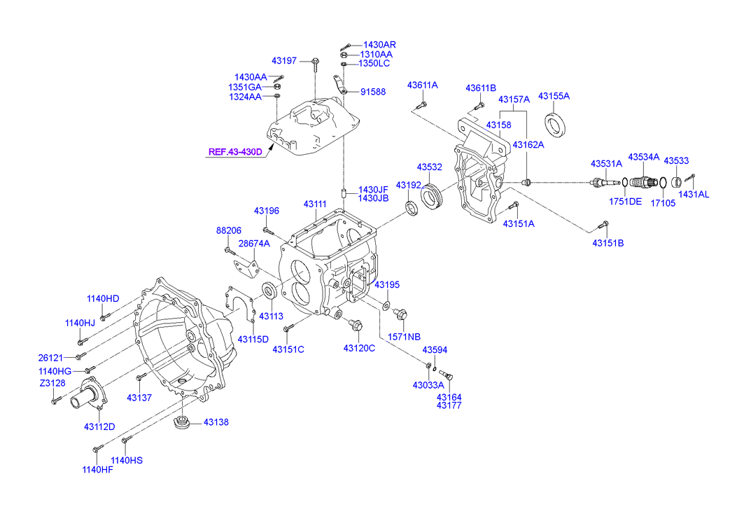 PROPELLER SHAFT (CENTER)