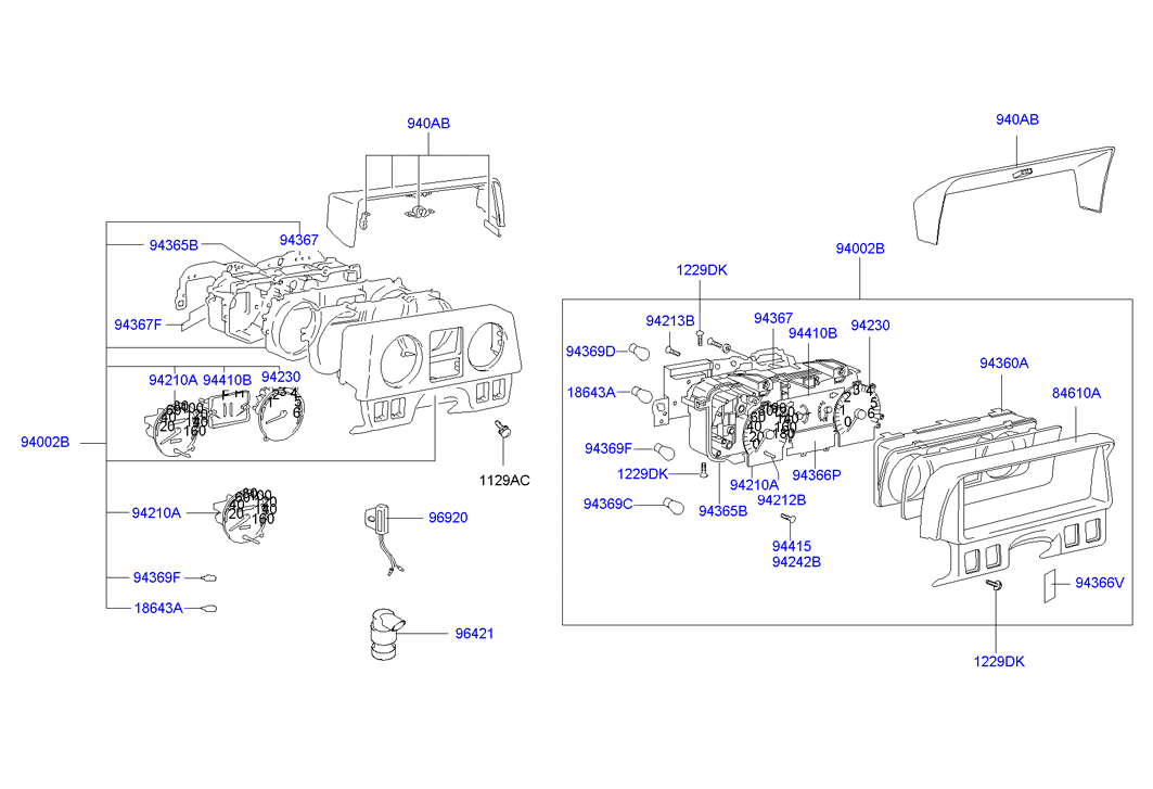 A/C SYSTEM - REAR EVAPORATOR