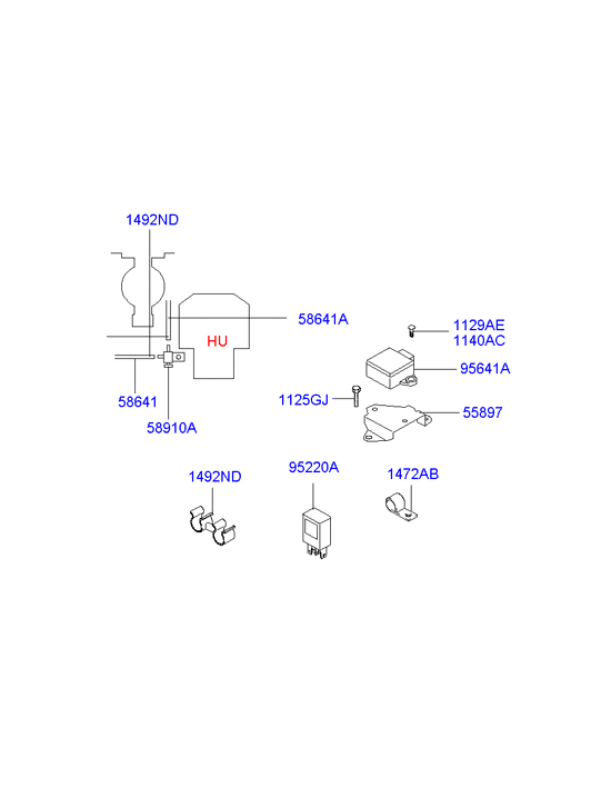 A/C SYSTEM - REAR EVAPORATOR