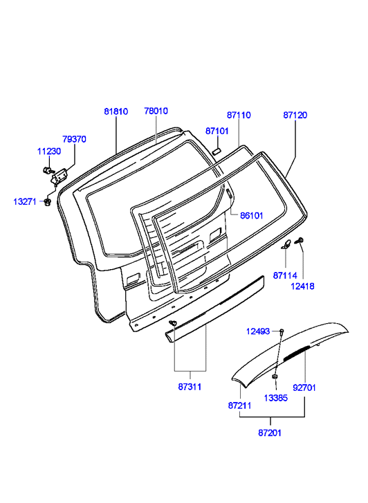 LID & LOCK - FUEL FILLER