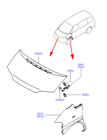 PANEL - REAR DOOR