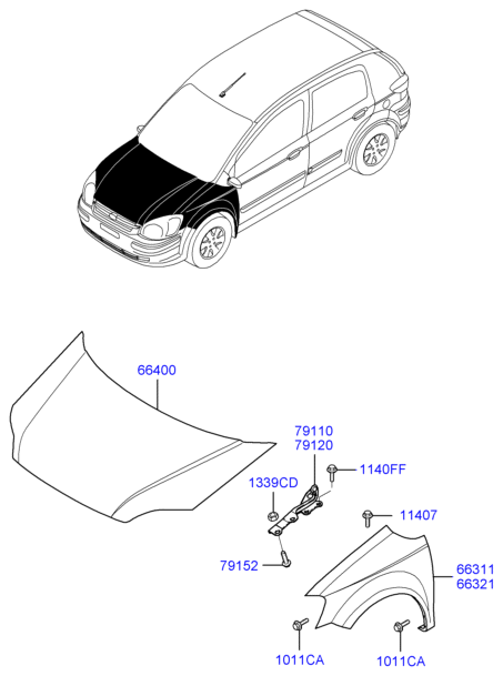 PANEL - REAR DOOR