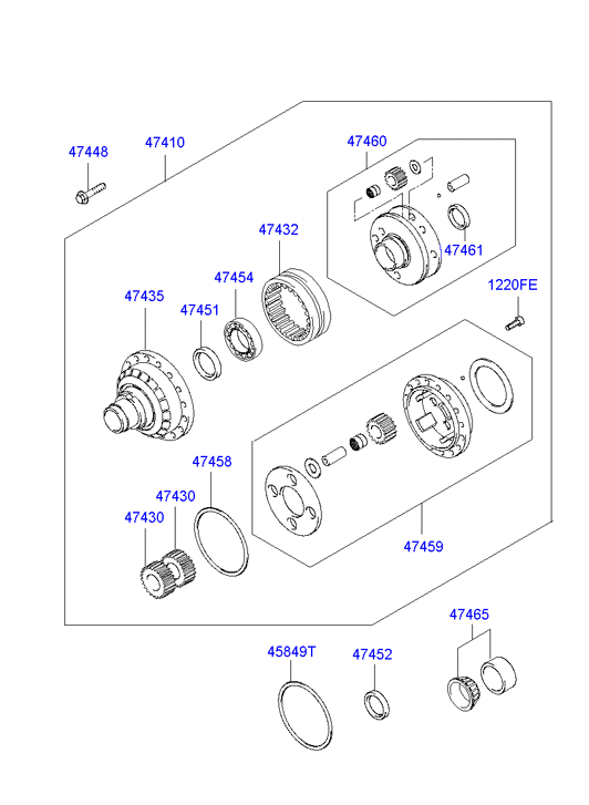 DRIVE SHAFT (2WD)