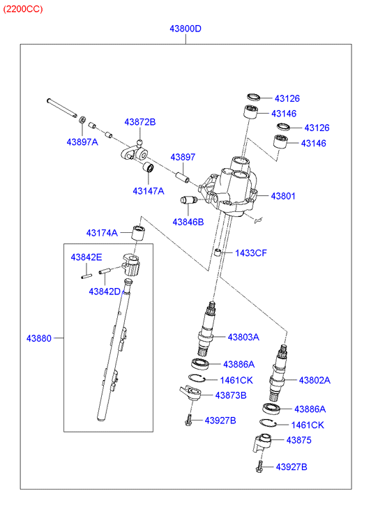 DRIVE SHAFT - FRONT