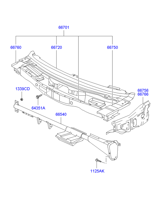 PANEL - REAR DOOR