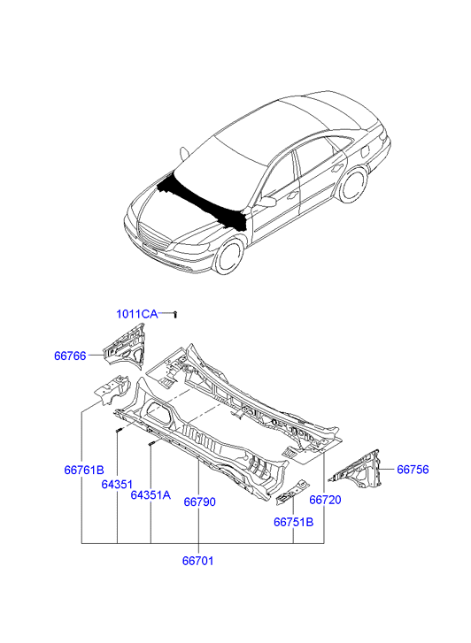 PANEL - REAR DOOR