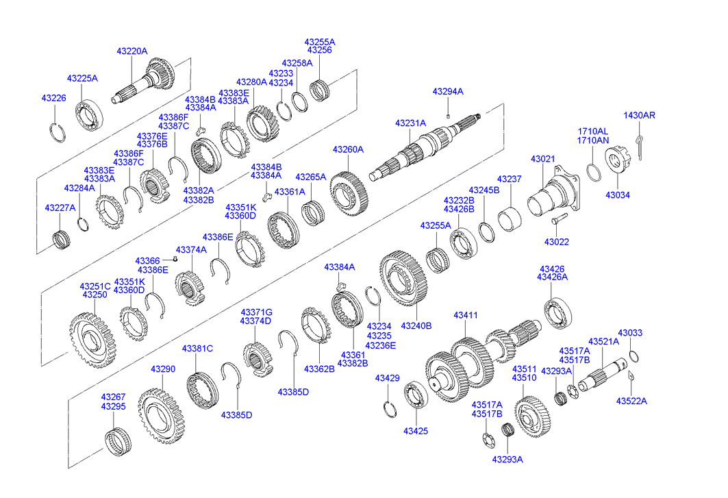 PROPELLER SHAFT (CENTER)